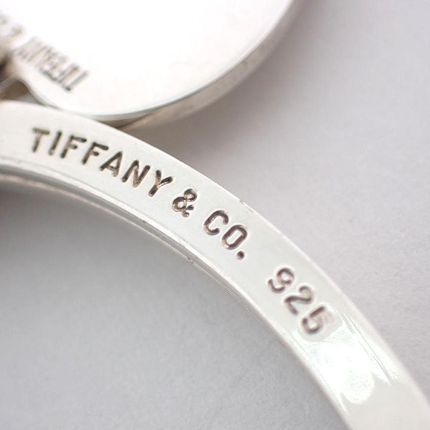 【中古】TIFFANY/ティファニー 925 オープンハートキーリング/j202-4_2
