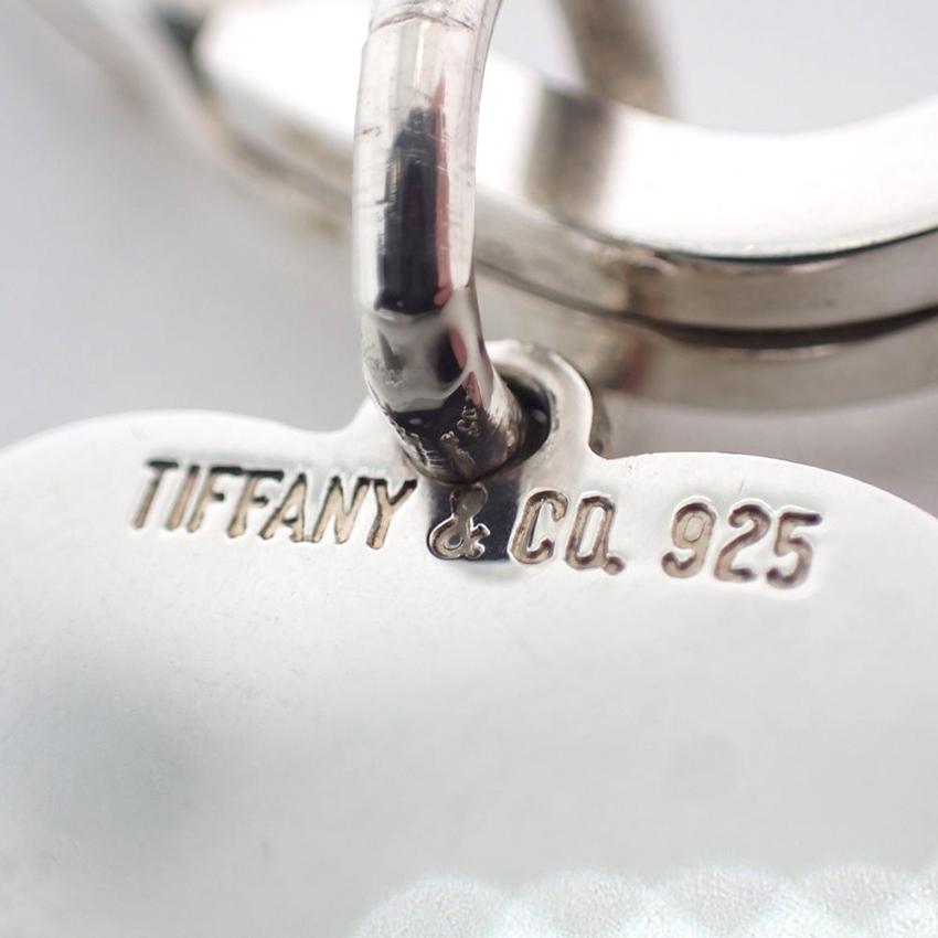 【中古】TIFFANY/ティファニー 925 オープンハートキーリング/j202-4_3