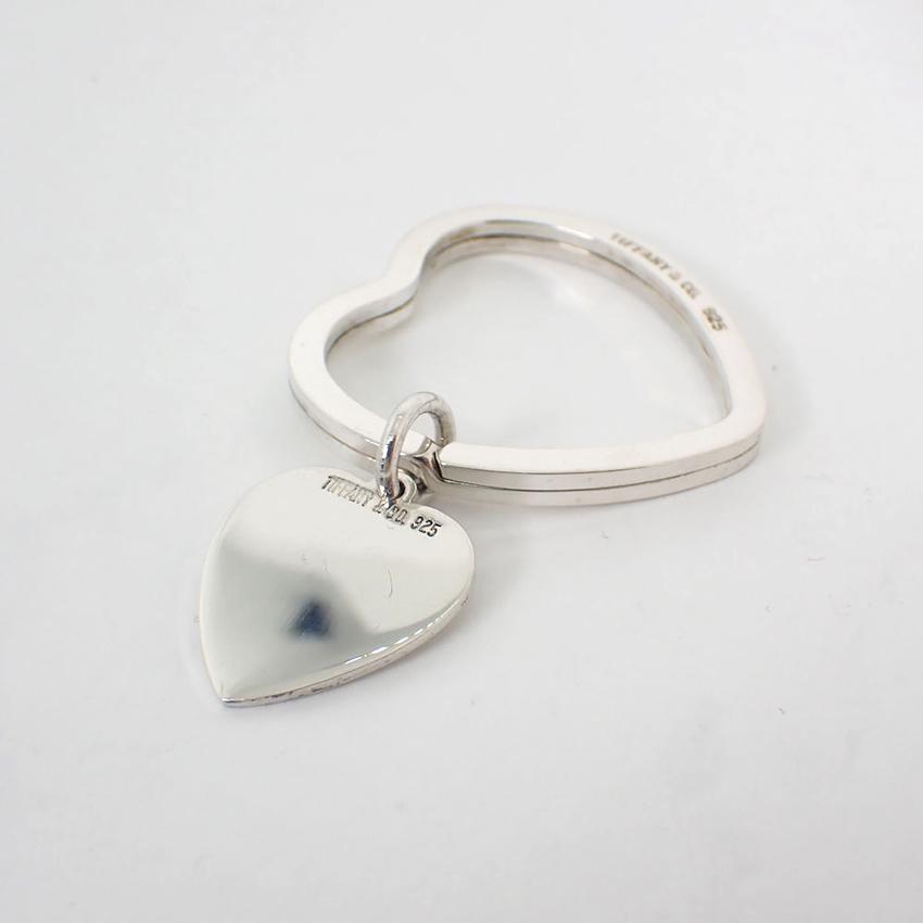 【中古】TIFFANY/ティファニー 925 オープンハートキーリング/j202-6_3