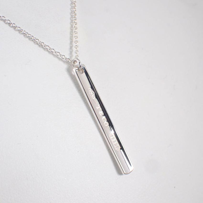 【中古】TIFFANY/ティファニー 925 1837 バー ペンダント/ネックレス/j211-1_2
