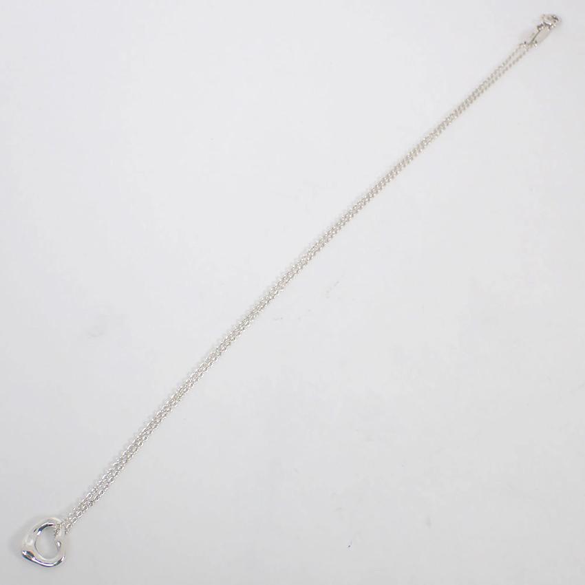 【中古】TIFFANY/ティファニーAg925/オープンハート/ペンダント/ネックレス/j42-5_4