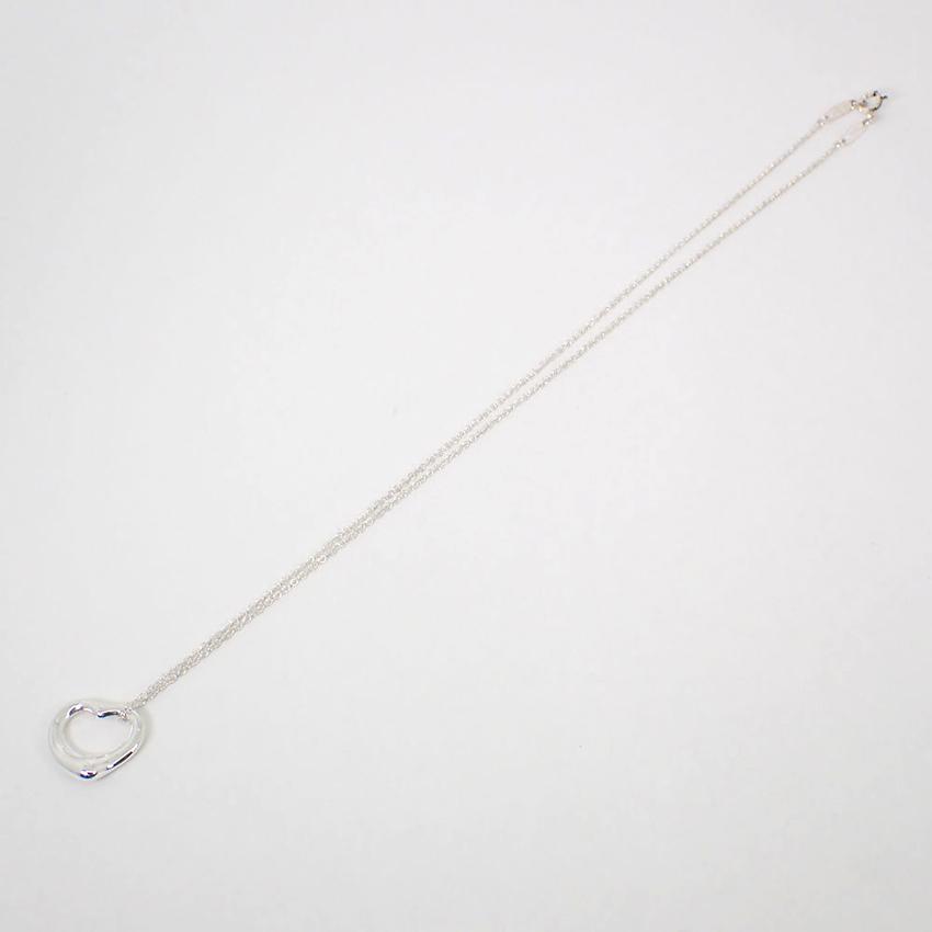 【中古】TIFFANY/ティファニー/Ag925/オープンハート/ペンダント/ネックレス/j56-5_4