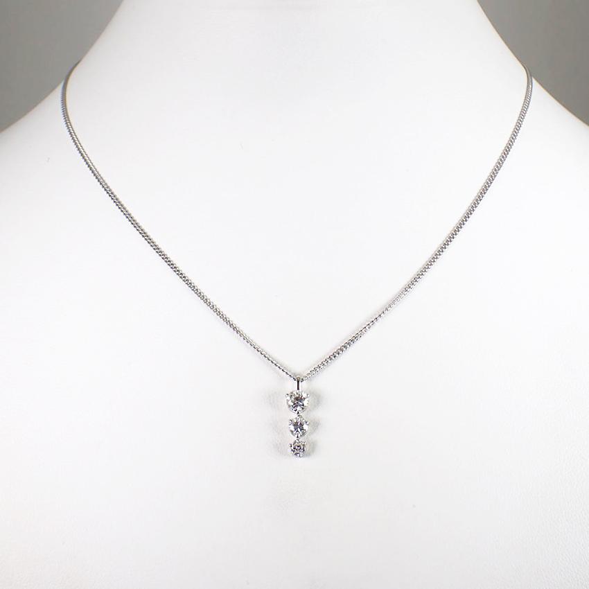 中古】LASOMA/Pt/Pt850/ダイヤモンド ペンダント/j66-2 : JewelerCHIC 