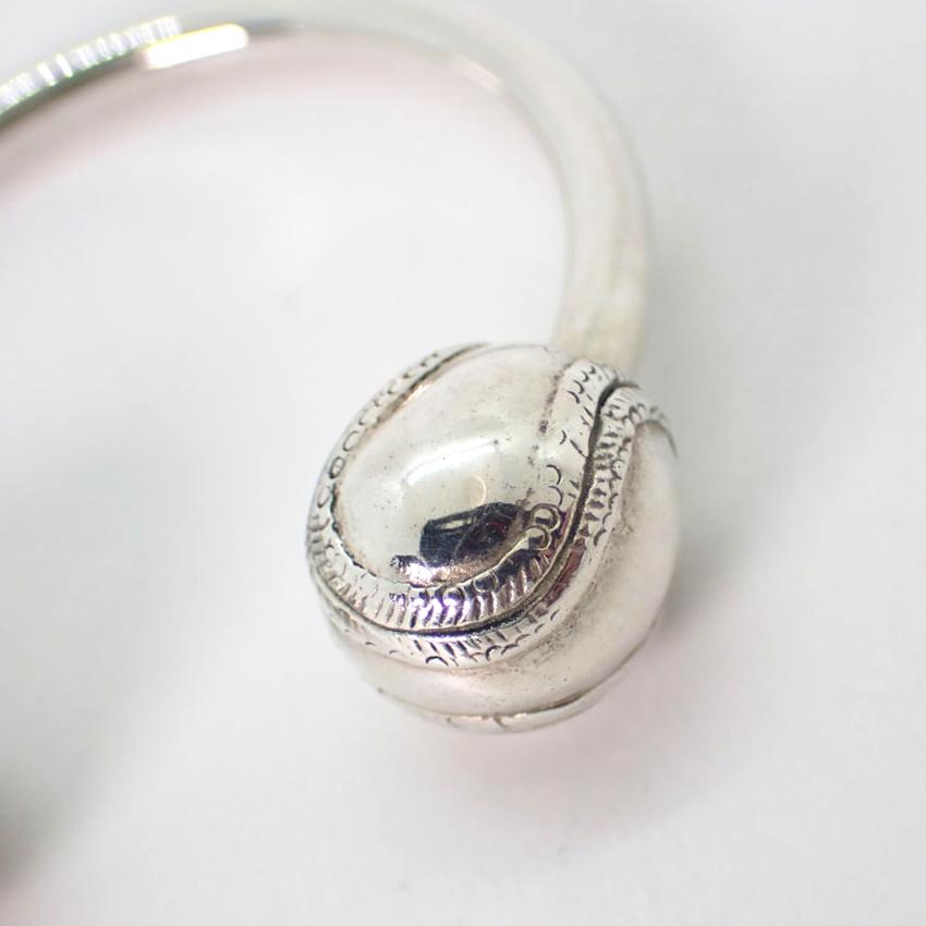 【中古】TIFFANY/ティファニー/925/ベースボール/キーリング/j86-6_2