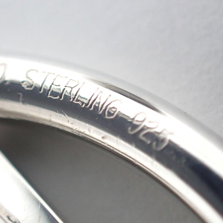【中古】TIFFANY/ティファニー/925/ベースボール/キーリング/j86-6_7