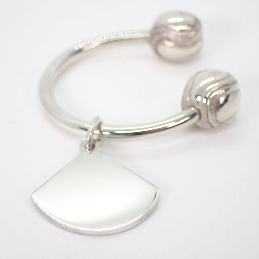 【中古】TIFFANY/ティファニー/925/ベースボール/キーリング/j86-6_8