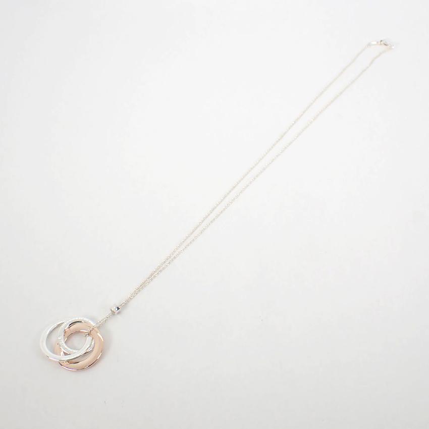 【中古】TIFFANY/ティファニー/925/メタル/1837/インターロッキング サークル/ネックレス/j9-11_4