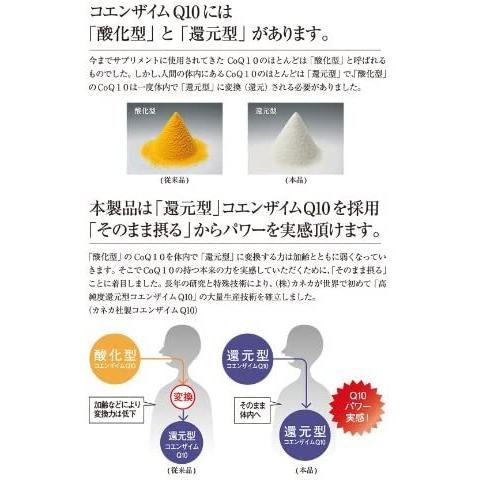 [復活] カネカ社製 還元型コエンザイムQ10 ＋ ラブレ 90粒 3粒/30日 3個セットの画像