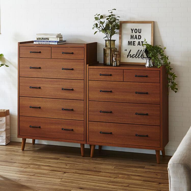 北欧風 チェスト 5段 ハイチェスト 大引出スライドレール デザインチェスト オシャレ 飾り棚 ボード 収納 タンス 家具 インテリア Ch 01 80 5 ファインストア 通販 Yahoo ショッピング