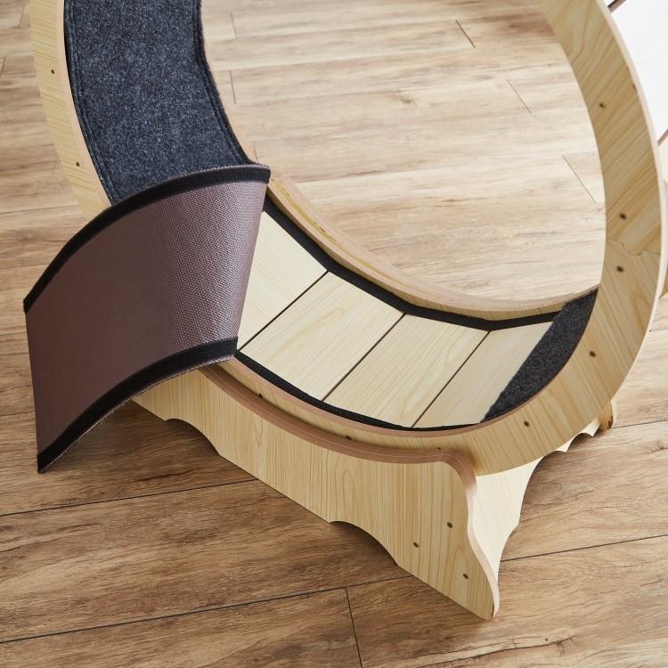 ペット 回転ホイール ドッグ キャット 室内 運動器具 ペット用品 運動不足 ストレス 解消 ベアリング内臓 ロック装置 犬 猫 動物 送料無料 