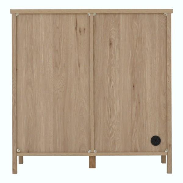 木目調 リビング ボード 幅88.6cm 脚付 ミドルボード ラック 引き出し 扉 オープン 棚 収納 コード穴付 ディスプレイ デザイン キャビネット シェルフ 送料無料 |  | 11