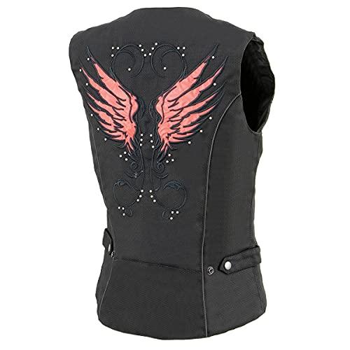 【本日特価】 NexgenレディースDoublon Vest with Wings M SH1955-M-BLK/RED