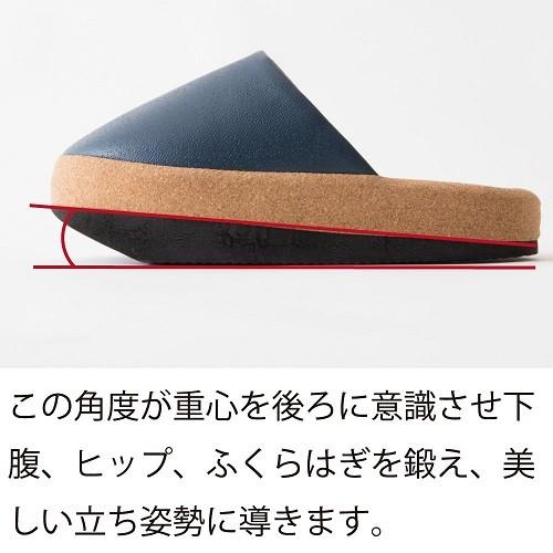 体幹を整えるスリッパ Sliet スリエット ブルー アルファックス|finecosmeselection|04