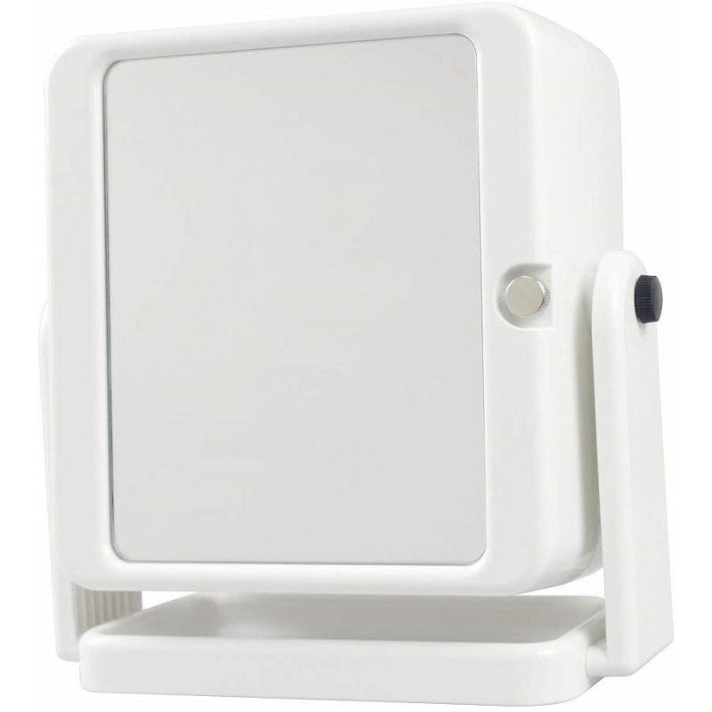 ヤマムラ リバーサルミラー 左右反転鏡 限定色 ホワイト YRV-005WH ヤマムラ リバーサルミラー 左右反転 メイク&チェックミラー