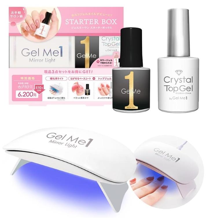 Gel Me1 ジェルミーワン スターターボックスC 外箱ピンクに