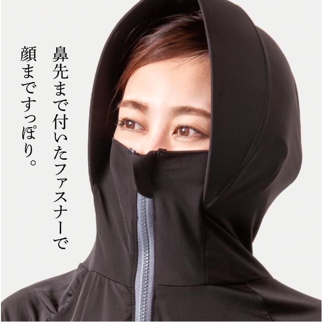 UVプロテクトパーカー シャイン 紫外線プロテクト アルファックス