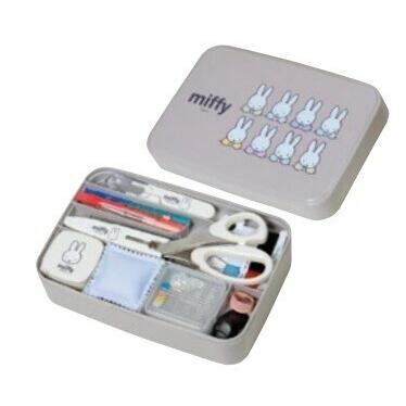 ミササ ミッフィーソーイングセットうす型タイプ　グレージュNo.19003