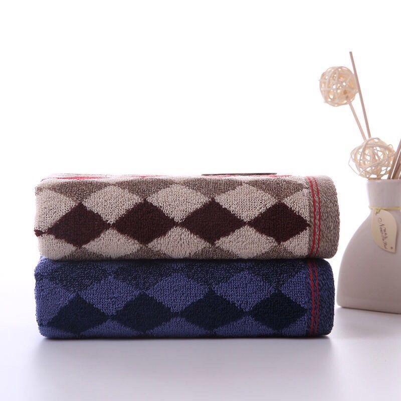 アシュラン　スキンカバー2本セット（未使用今治ハンドタオル付き） ハンドタオル アーガイル柄 2枚セット コットン メンズ