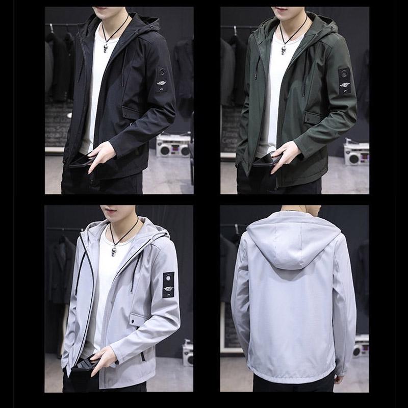 ジャケット メンズ ジャンパー【裏起毛なし】長袖 アウター 防風