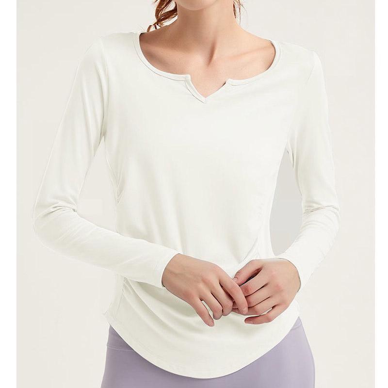 新品ヨガウェア ヨガウェア Vネック レディース速乾 スポーツ トップス