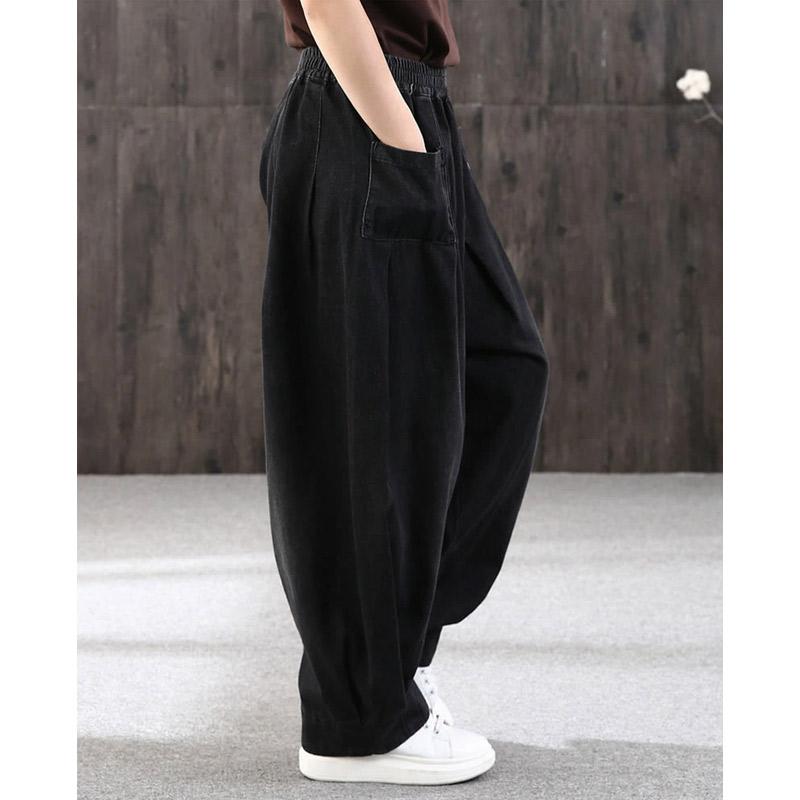 裏起毛 登場 【ノーマル:2980円】 サルエル デニムパンツ レディース