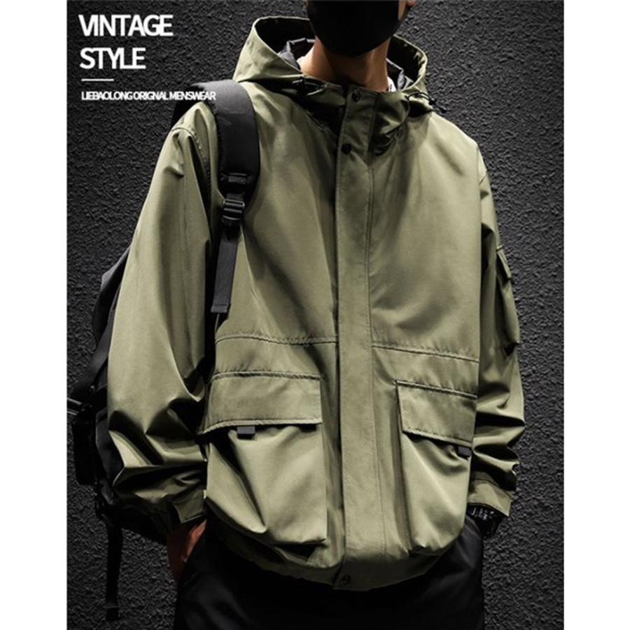 防水 透湿 ジャケット 防風 防汚 通気性あり ウィンドブレーカー