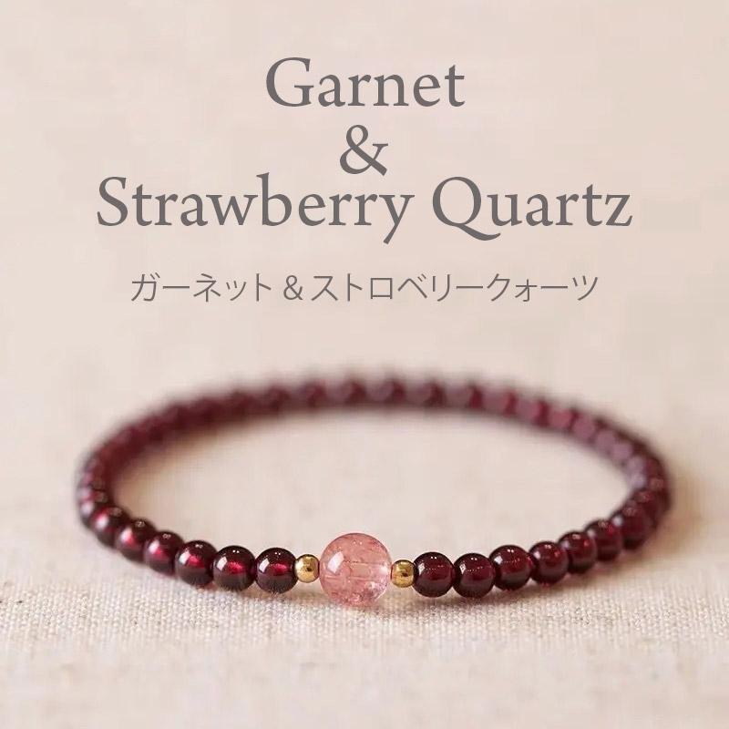 天然石 パワーストーン ブレスレット ガーネット garnet 小粒 天然石 パワーストーン ブレスレット ガーネット garnet 小粒
