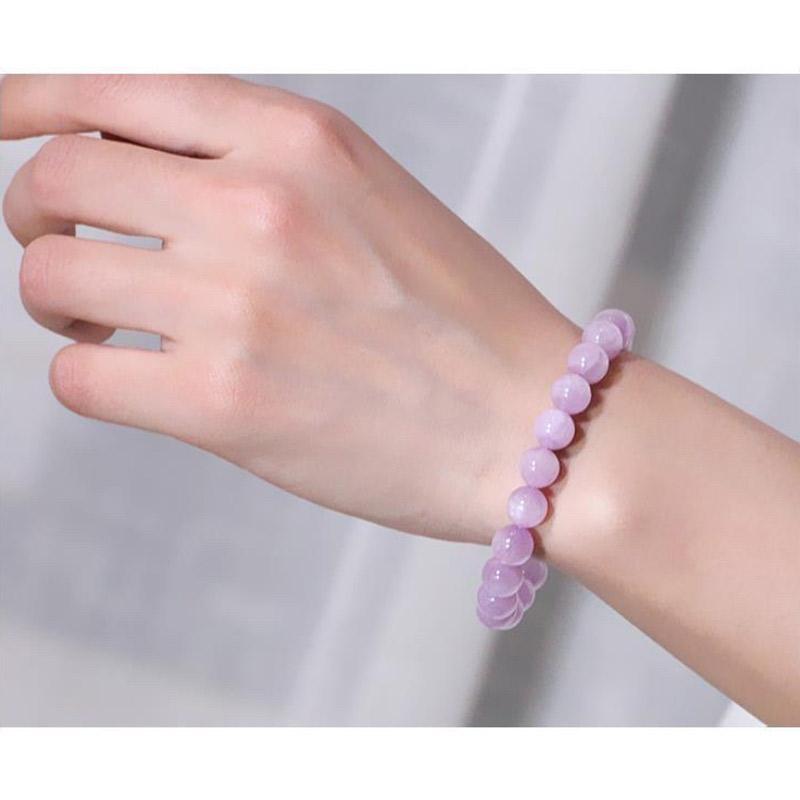 天然石 パワーストーン ブレスレット クンツァイト kunzite 小粒 6mm
