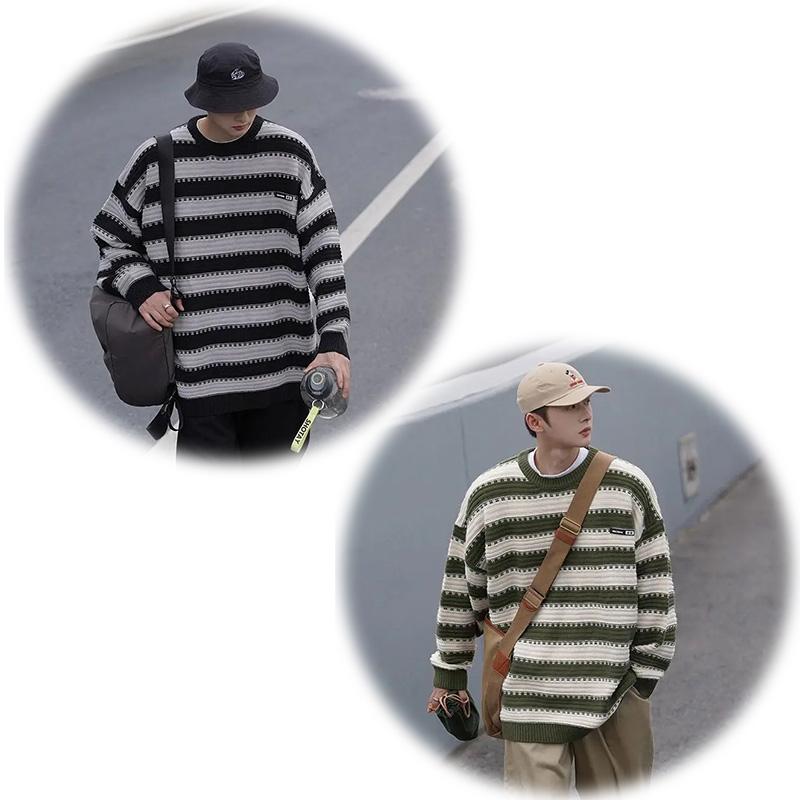 WAACストライプセーター メンズウェア サイズ3 WAACストライプセーター メンズウェア サイズ3 セーター ニット