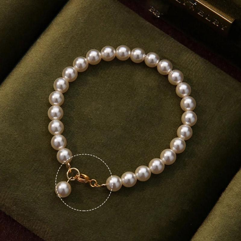 パールブレスレット 3mm : finefine - 通販 - Yahoo!ショッピング