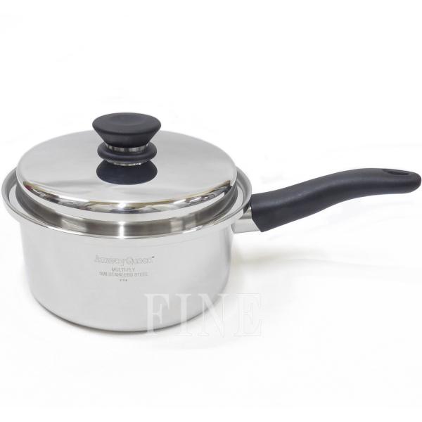 【新品・元箱なし】アムウェイ クィーン 中ソースパン 鍋 Amway