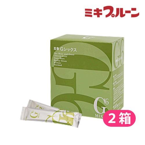 期限間近】ミキプルーン ミキ Gシックス ジーシックス 2箱セット≪栄養 