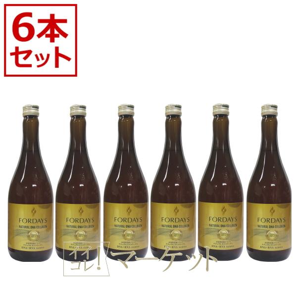 6本セット】 フォーデイズ 核酸ドリンク ナチュラル DNコラーゲン