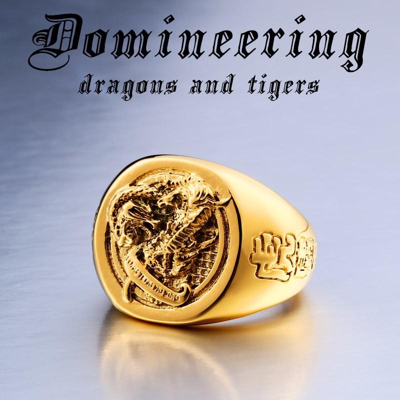 指輪 メンズ リング ゴールド ステンレス 動物 アニマル タイガー トラ ごつい かっこいい Finejewelrys 通販 Yahoo ショッピング