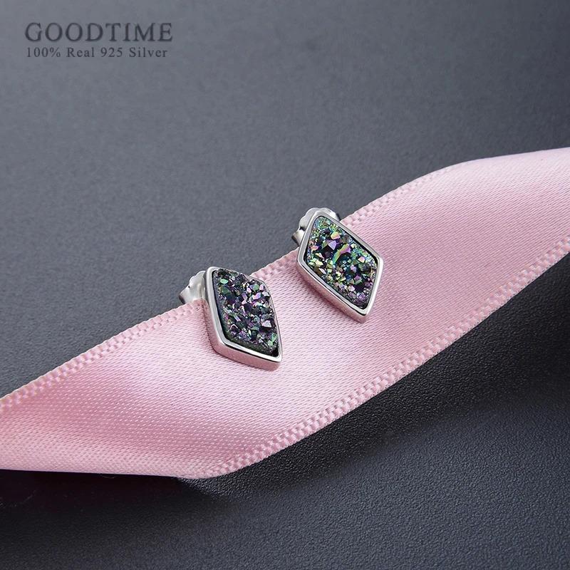 ピアス クリスタル シルバー リング レディース ファッション ピュア 925 スターリング カラー ジュエリー アクセサリー スタッド_4