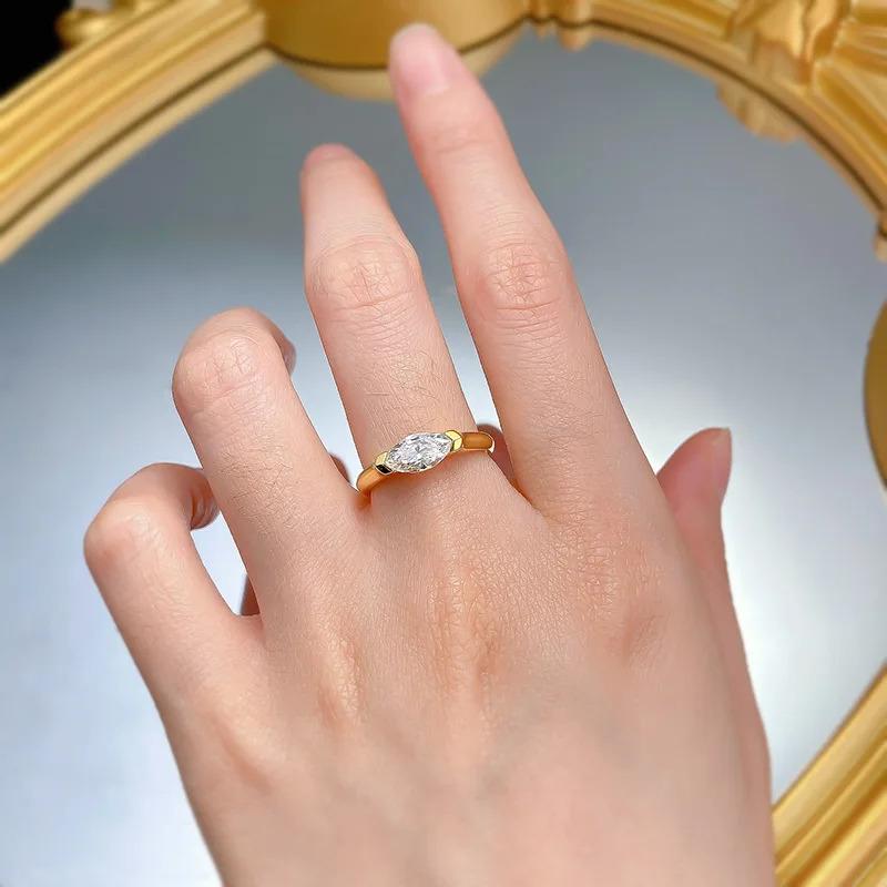 指輪 リング ダイヤモンド ゴールド シルバー レディース 100% 925 