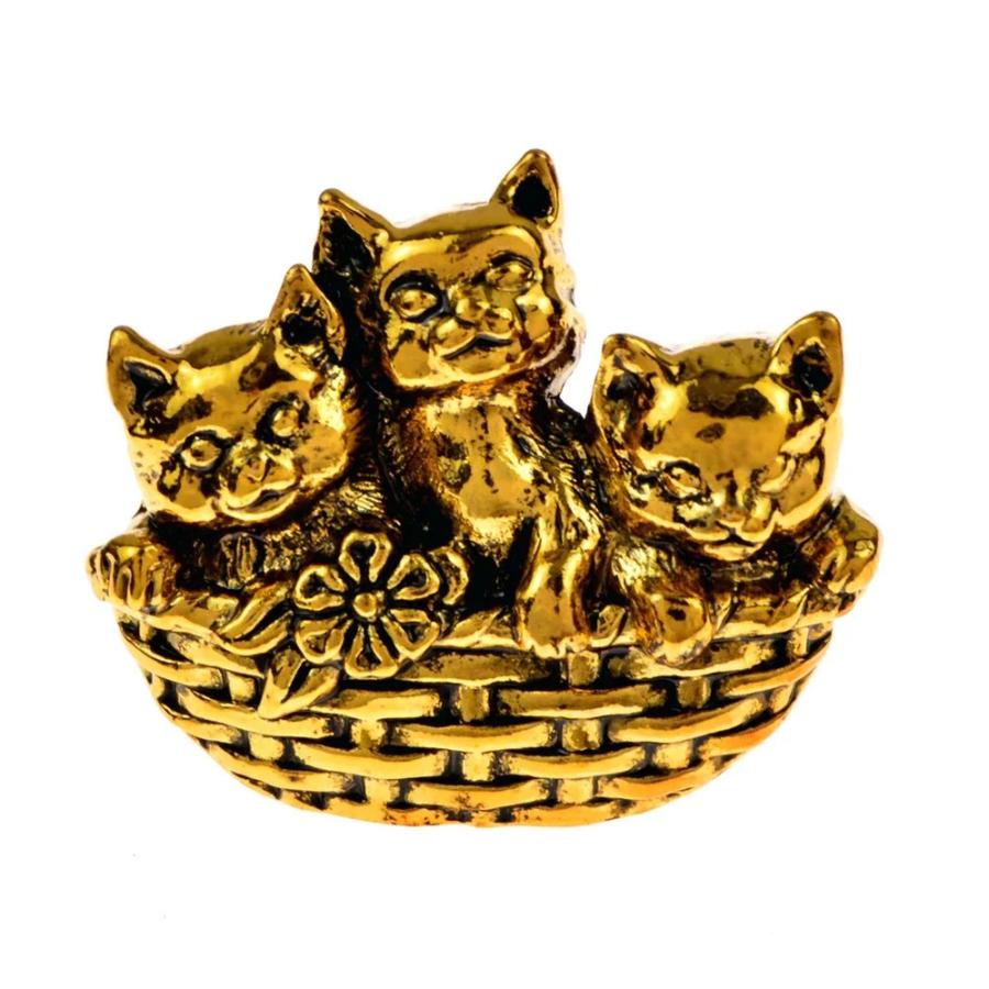 ユーロヴィンテージ】スペイン製vintageラグマット ねこ猫 アニマル 花