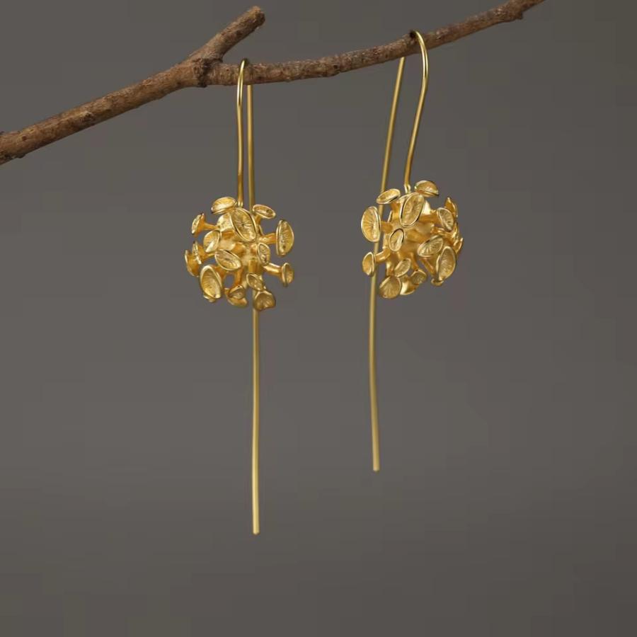 ピアス レディース リーフ 925スターリングシルバー ジュエリー_1