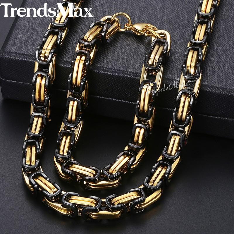 超人気の ブレスレット メンズ ネックレス 黒 ブラック ゴールド ステンレス チェーン Finejewelrys 通販 Yahoo ショッピング 注目の Mtkbrasil Com Br