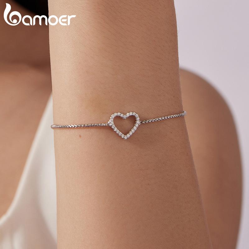 ペンダント ブレスレット スターリング シルバー ハート ノット チェーン レディース 女性 ティーン ネックレス アクセサリー ジュエリー 記念日_1