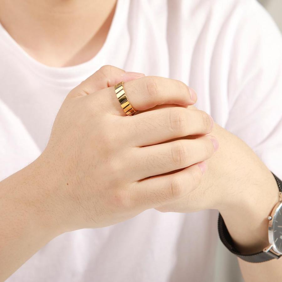 指輪 リング 磁気 ステンレス リング 健康 フリーサイズ メンズ｜finejewelrys｜02