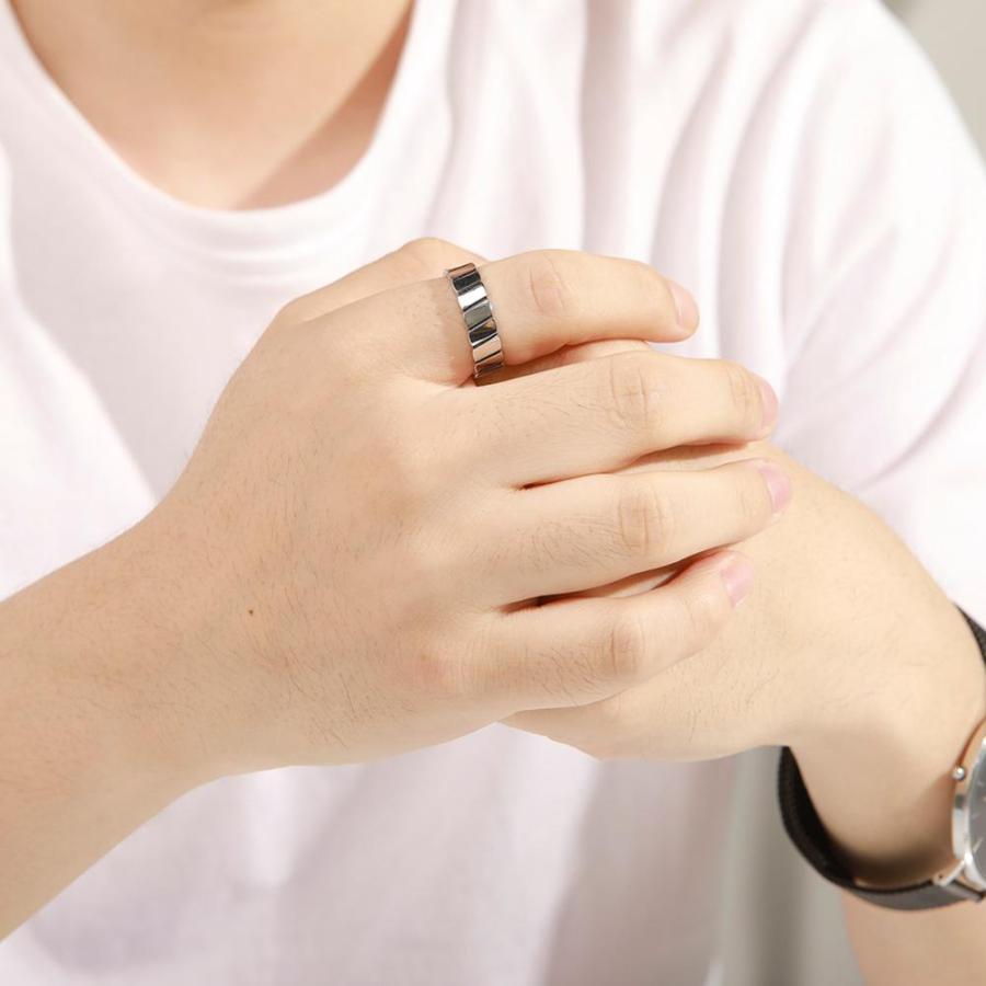 指輪 リング 磁気 ステンレス リング 健康 フリーサイズ メンズ｜finejewelrys｜03