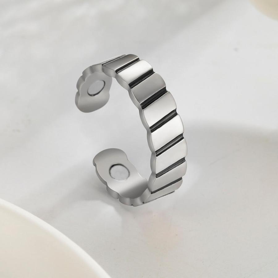 指輪 リング 磁気 ステンレス リング 健康 フリーサイズ メンズ｜finejewelrys｜04