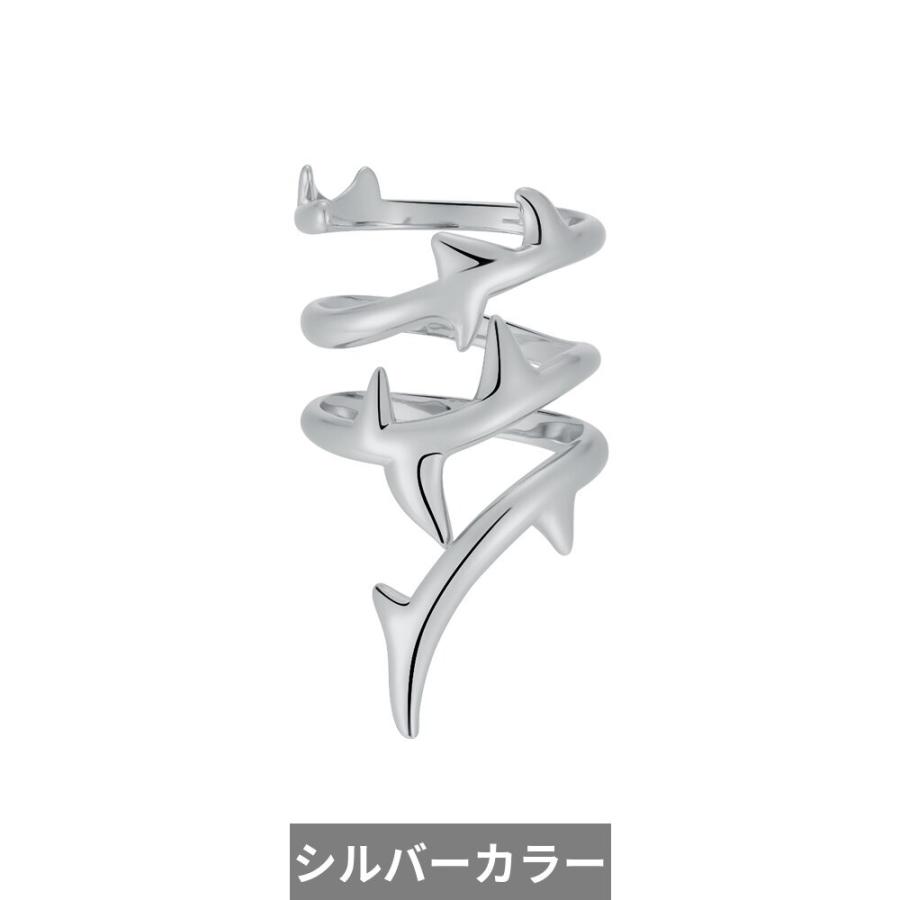 指輪 リング ゴールド レディース ゴシック とげ ファッション ジュエリー 18K カラー ヒップホップ_6