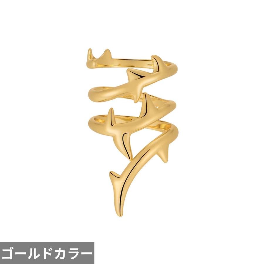 指輪 リング ゴールド レディース ゴシック とげ ファッション ジュエリー 18K カラー ヒップホップ_7