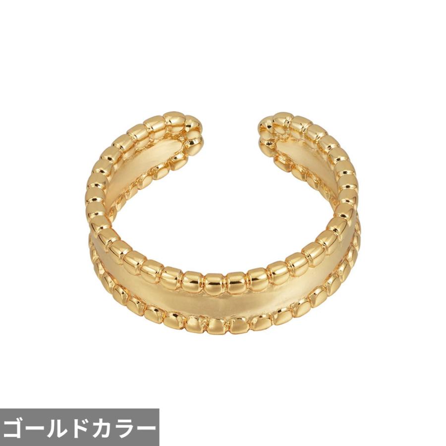 指輪 リング ゴールド ポール レディース スチール 調整可能 プレート ファッション ジュエリー エレガント_5