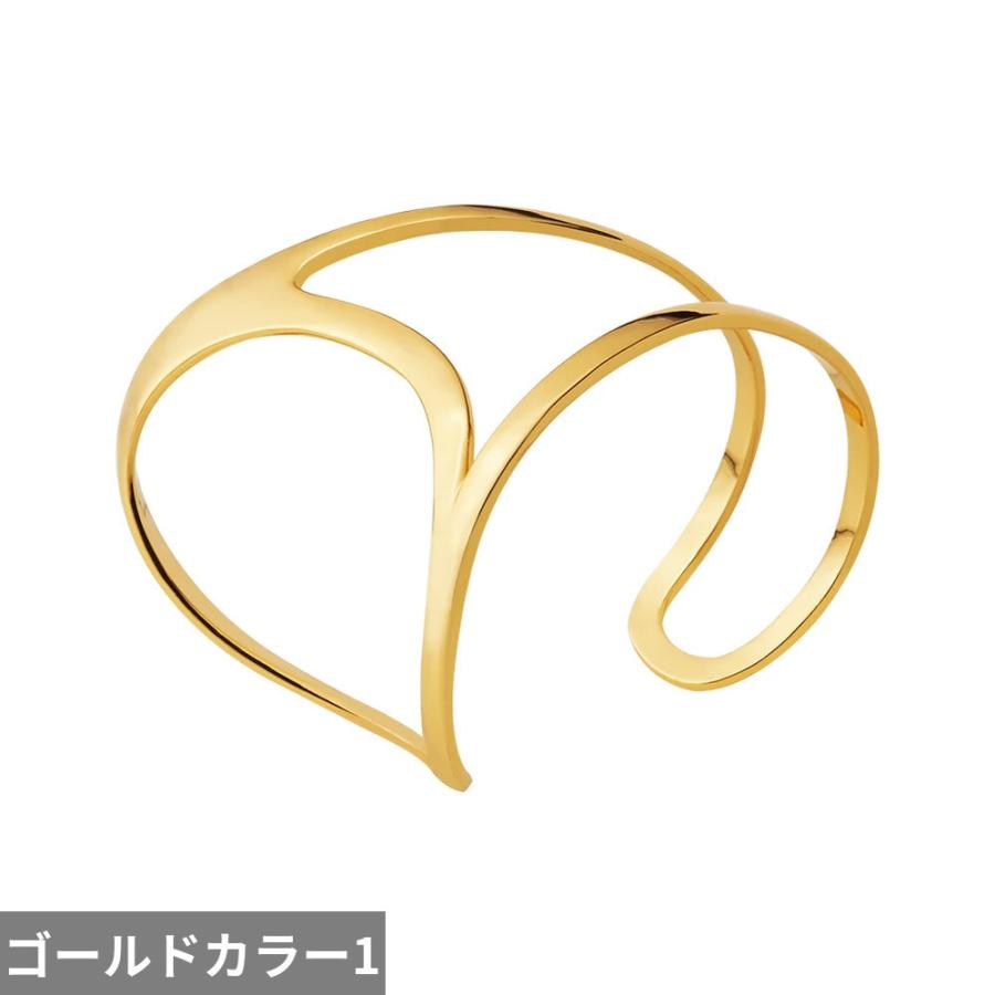 バングル ブレスレット ゴールド シンプル レディース 手のひら スペース インベーダー ファンタジー カラー ファッション ジュエリー_7