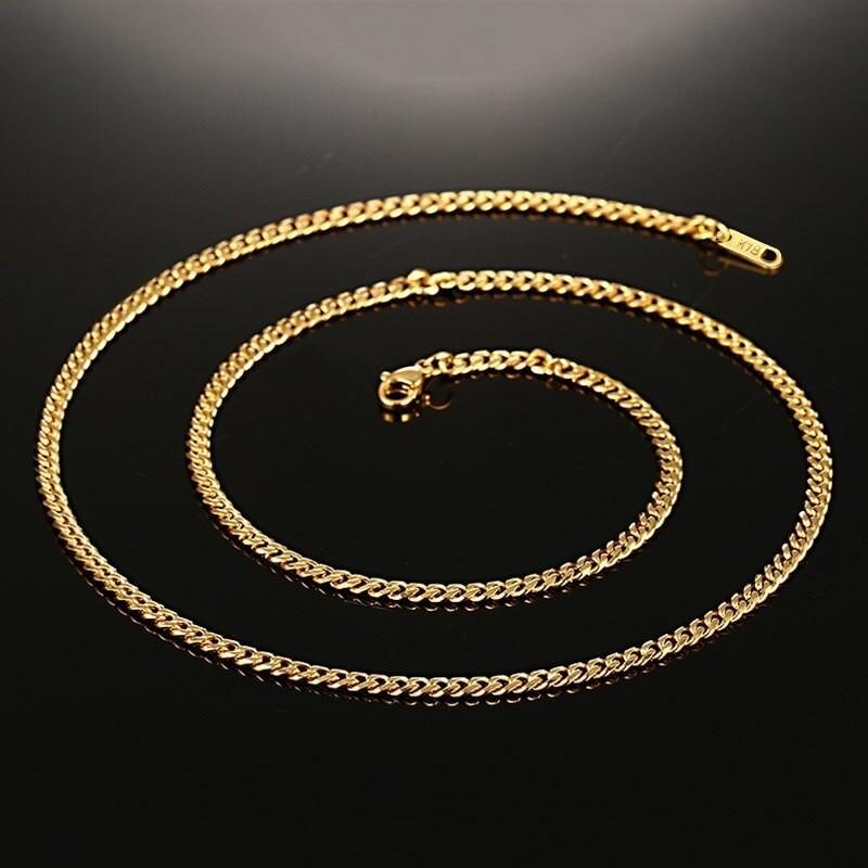 種類豊富な品揃え メンズアクセサリー メンズ メンズ ネックレス チェーン メンズ ネックレス チェーン 61cm ゴールド ステンレス おしゃれ 大人 Www Threeriversofs Com