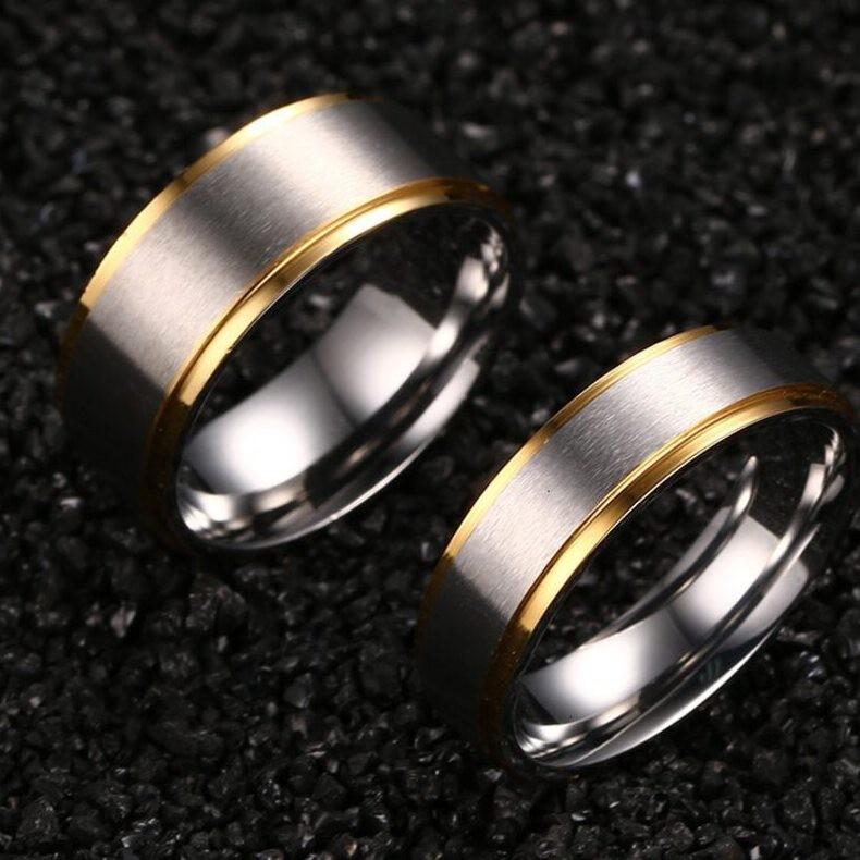 指輪 メンズ リング 黒 ブラック シルバー ステンレス シンプル