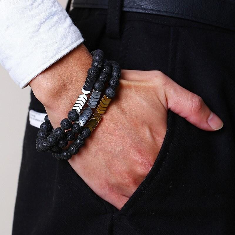 ブレスレット 矢印 ビーズ ストーン レディース おしゃれ 大人 かわいい 数珠 高い品質